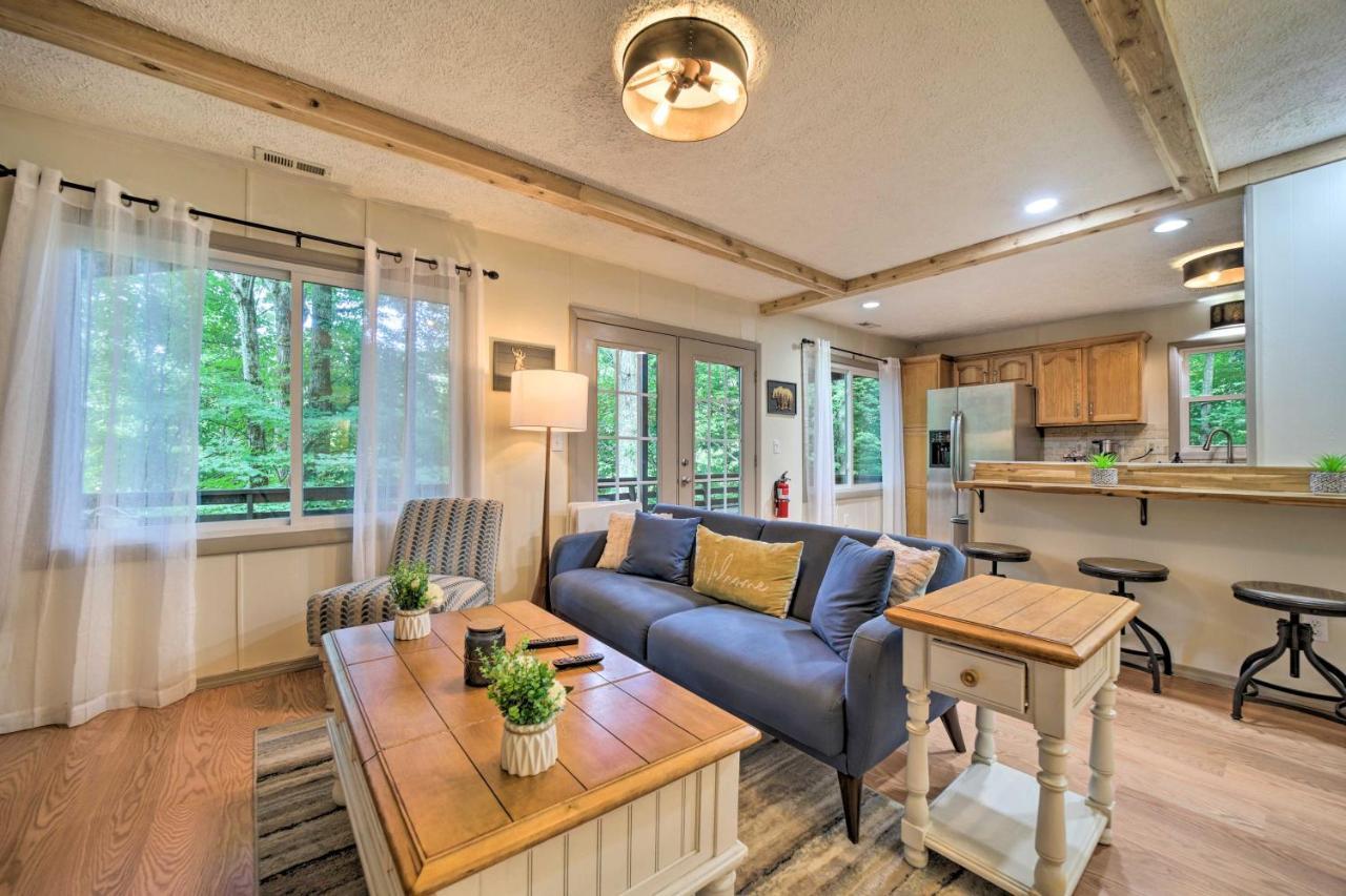 Charming Maggie Valley Getaway With Fire Pit! المظهر الخارجي الصورة