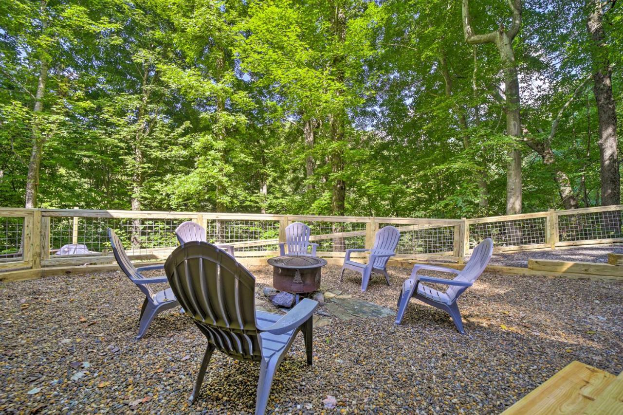 Charming Maggie Valley Getaway With Fire Pit! المظهر الخارجي الصورة