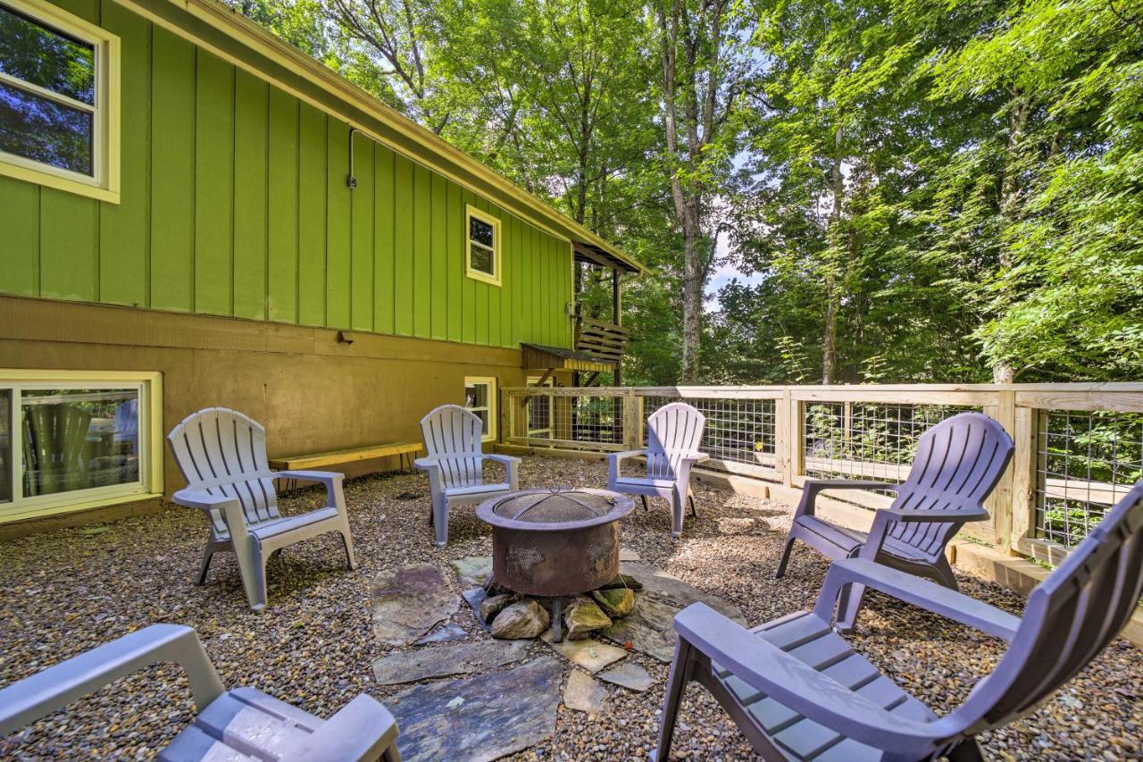 Charming Maggie Valley Getaway With Fire Pit! المظهر الخارجي الصورة