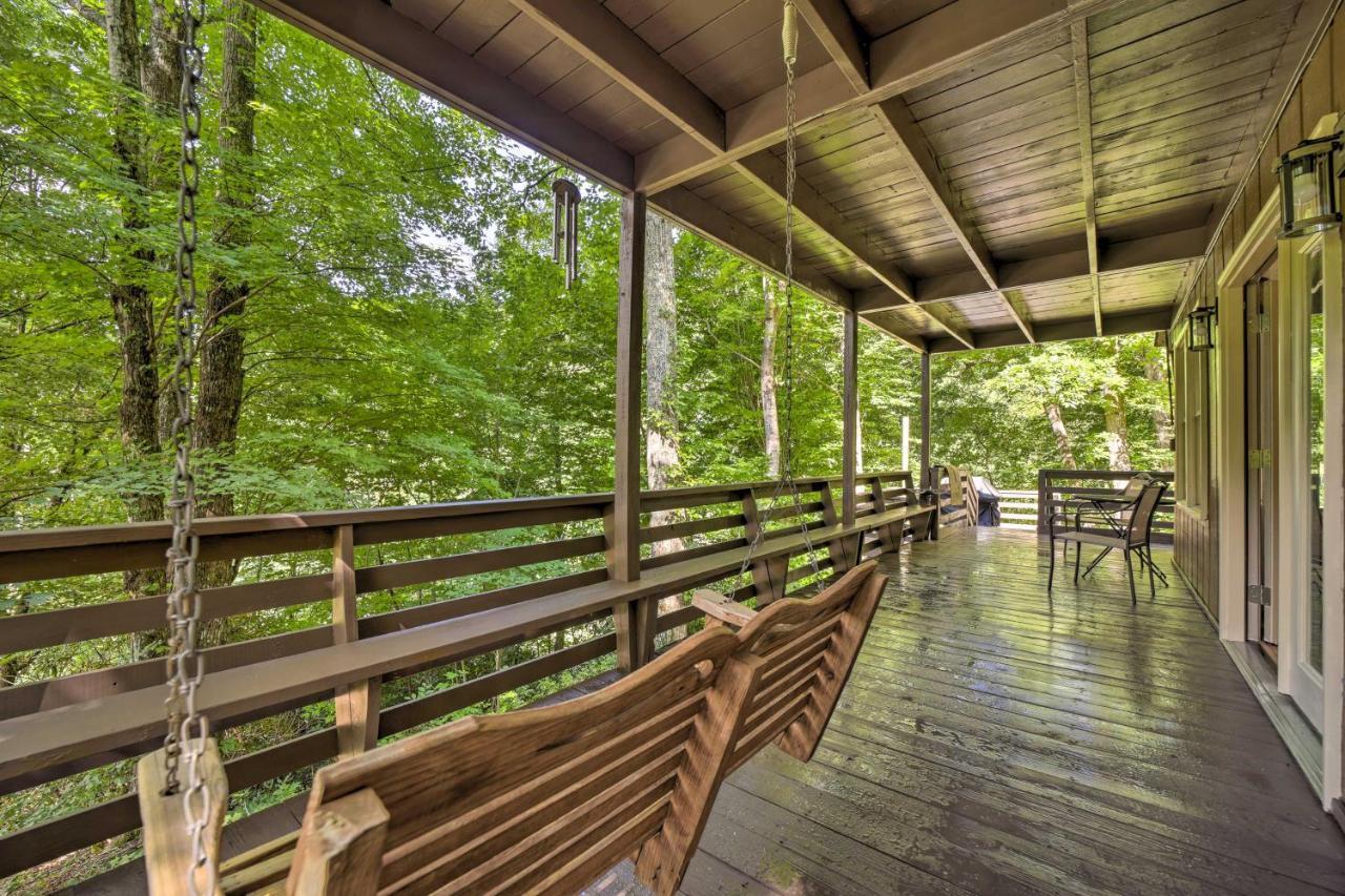 Charming Maggie Valley Getaway With Fire Pit! المظهر الخارجي الصورة