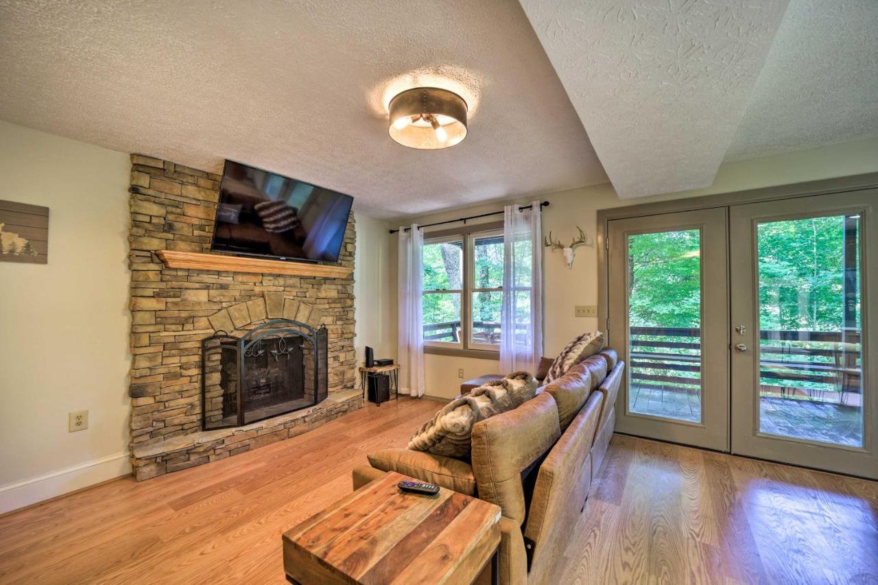 Charming Maggie Valley Getaway With Fire Pit! المظهر الخارجي الصورة