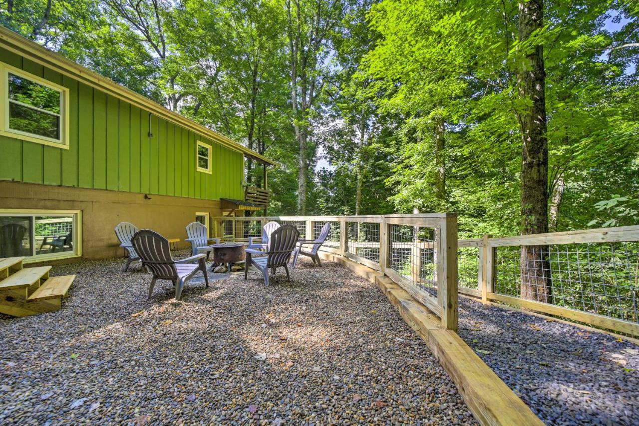Charming Maggie Valley Getaway With Fire Pit! المظهر الخارجي الصورة